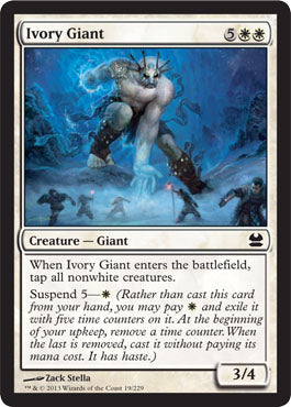 Ivory Giant (Modern Masters) Light Play
