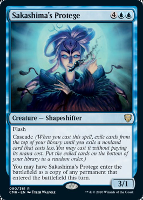 Sakashima's Protege (Commander Legends) Light Play