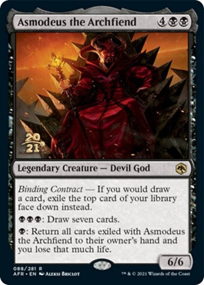 Asmodeus the Archfiend (Promos: Prerelease Cards) Medium Play Foil