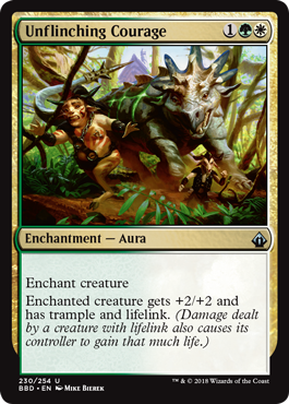 Unflinching Courage (Battlebond) Light Play