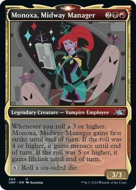 Monoxa, Midway Manager (Showcase) (Unfinity) Light Play