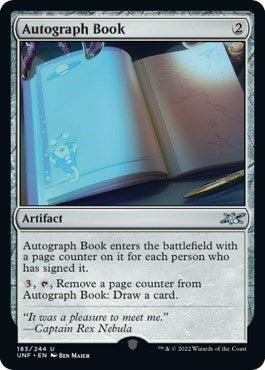 Autograph Book (Unfinity) Light Play