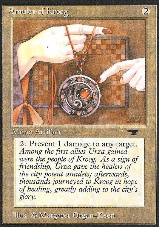 Amulet of Kroog (Antiquities) Medium Play