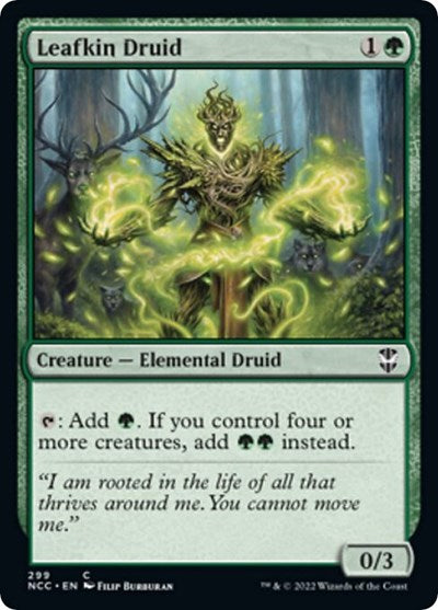Leafkin Druid (Commander: Streets of New Capenna) Light Play