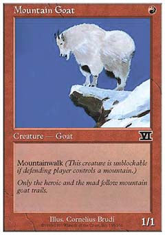 Mountain Goat (Classic 6th Edition) Light Play