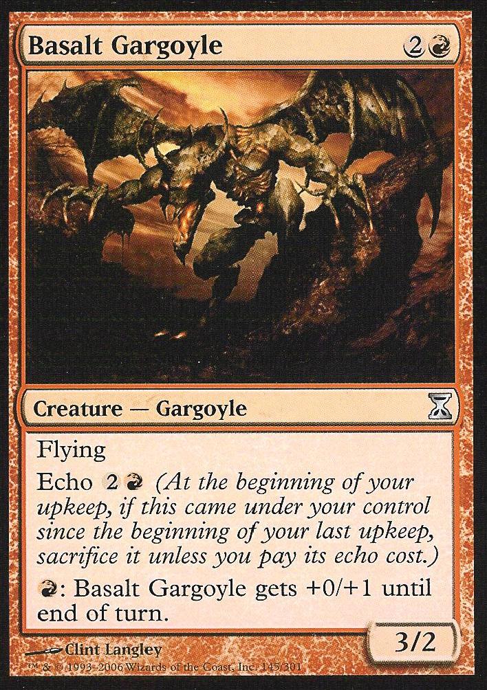 Basalt Gargoyle (Time Spiral) Light Play