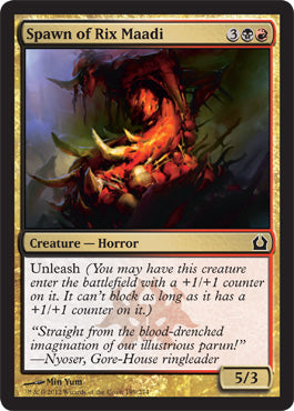 Spawn of Rix Maadi (Return to Ravnica) Medium Play