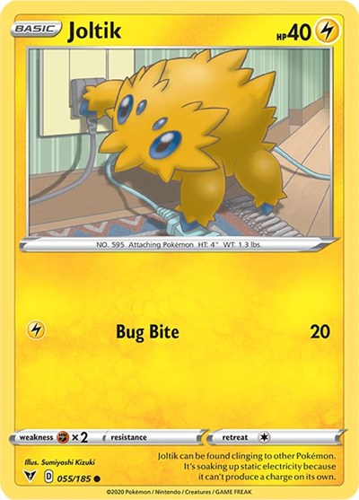 Joltik (SWSH04: Vivid Voltage) Light Play