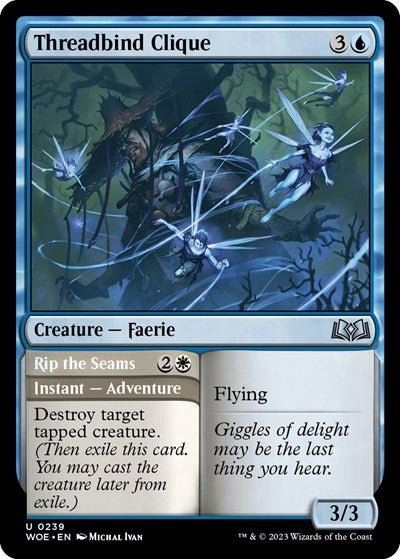 Threadbind Clique (Wilds of Eldraine) Light Play