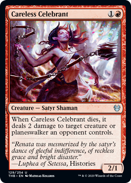 Careless Celebrant (Theros Beyond Death) Light Play