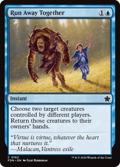 Run Away Together (Foundations) Light Play Foil