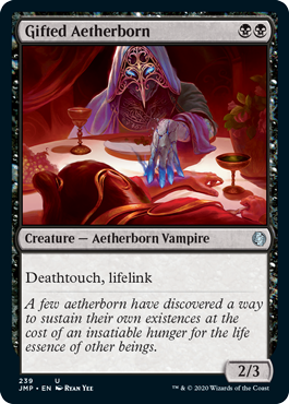 Gifted Aetherborn (Jumpstart) Light Play