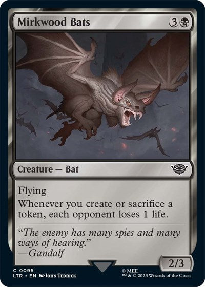 Mirkwood Bats (Universes Beyond: The Lord of the Rings: Tales of Middle-earth) Light Play