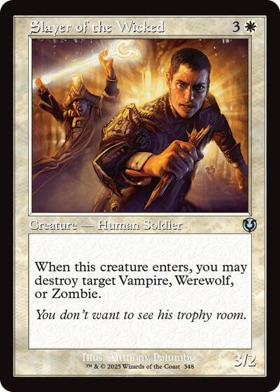 Slayer of the Wicked (Retro Frame) (Innistrad Remastered) Light Play