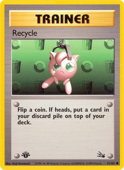 Recycle (Fossil) Damaged / Poor Unlimited