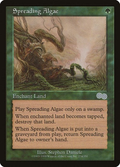 Spreading Algae (Urza's Saga) Medium Play