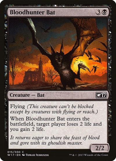 Bloodhunter Bat (Welcome Deck 2017) Light Play
