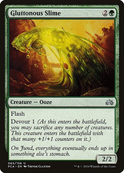 Gluttonous Slime (Planechase Anthology) Light Play
