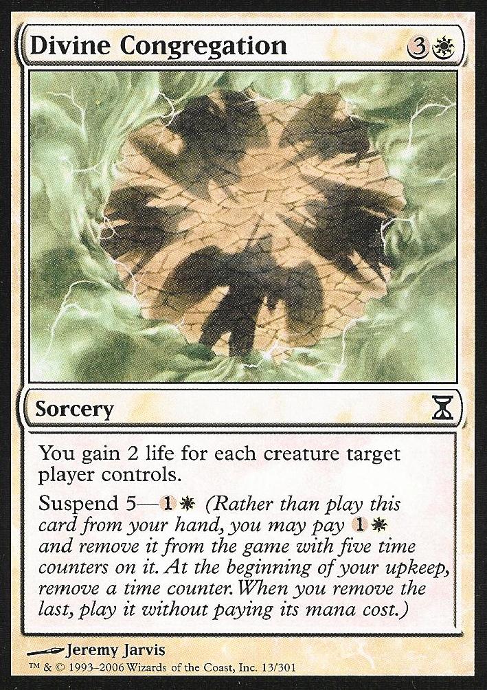 Divine Congregation (Time Spiral) Light Play