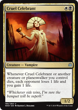 Cruel Celebrant (War of the Spark) Light Play