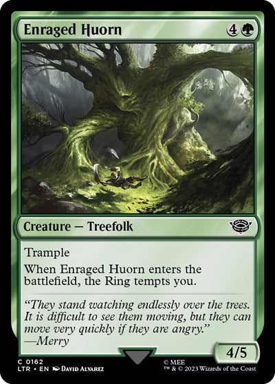Enraged Huorn (Universes Beyond: The Lord of the Rings: Tales of Middle-earth) Light Play Foil