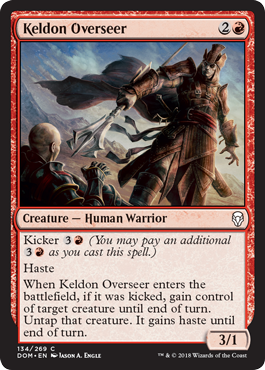 Keldon Overseer (Dominaria) Light Play