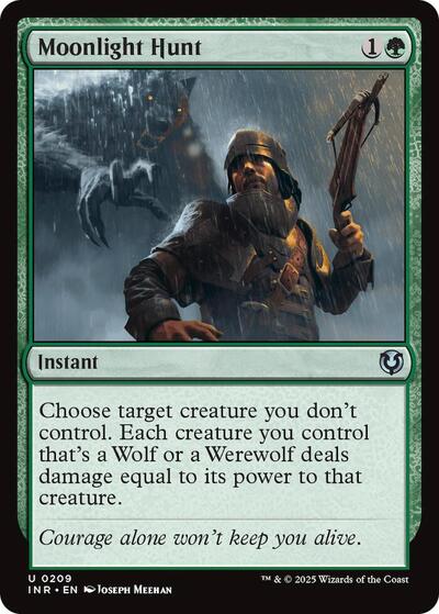 Moonlight Hunt (Innistrad Remastered) Light Play