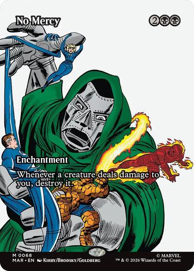 No Mercy (Borderless) (Marvel Eternal-Legal) Light Play