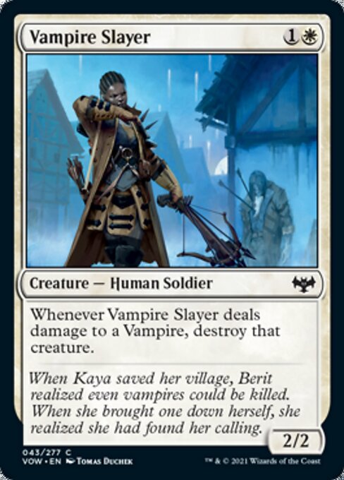 Vampire Slayer (Innistrad: Crimson Vow) Light Play