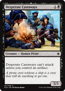 Desperate Castaways (Ixalan) Light Play