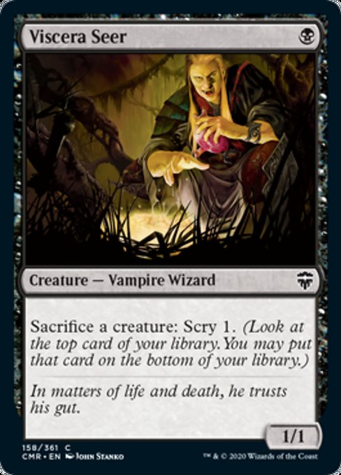 Viscera Seer (Commander Legends) Damaged / Poor Foil