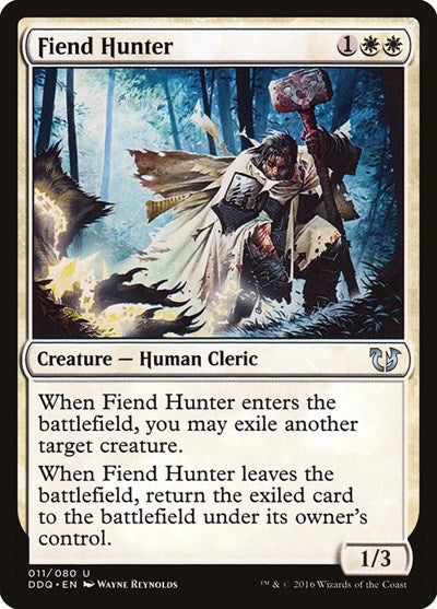 Fiend Hunter (Duel Decks: Blessed vs Cursed) Light Play