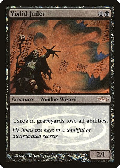 Yixlid Jailer (Promos: WPN and Gateway) Medium Play Foil