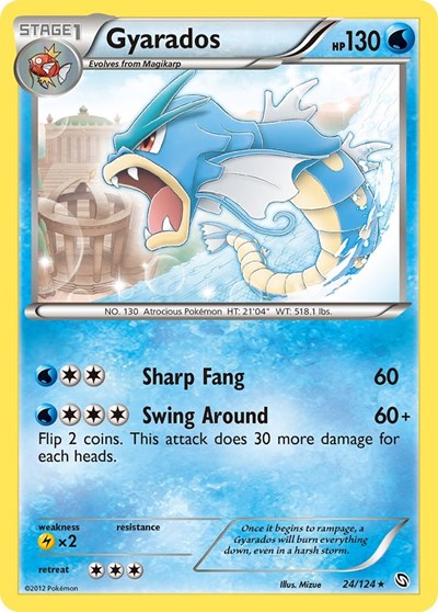 Gyarados (Dragons Exalted) Medium Play