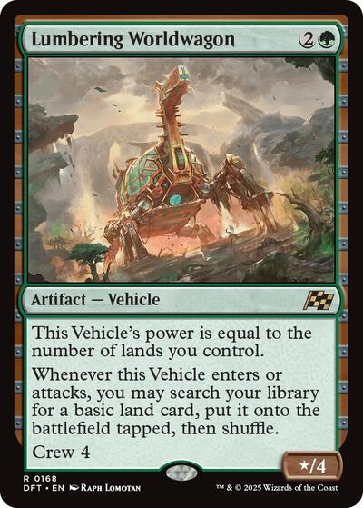 Lumbering Worldwagon (Aetherdrift) Light Play
