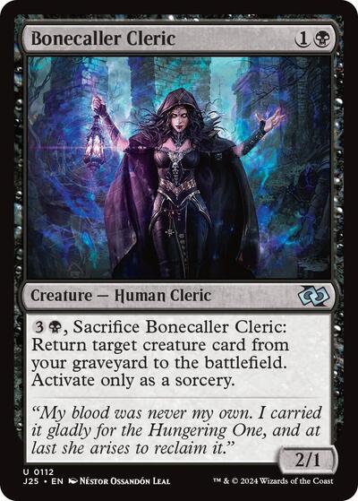 Bonecaller Cleric (Foundations Jumpstart) Light Play