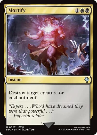Mortify (Commander: FINAL FANTASY) Light Play