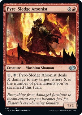 Pyre-Sledge Arsonist (Jumpstart 2022) Light Play