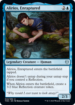 Alirios, Enraptured (Theros Beyond Death) Light Play Foil