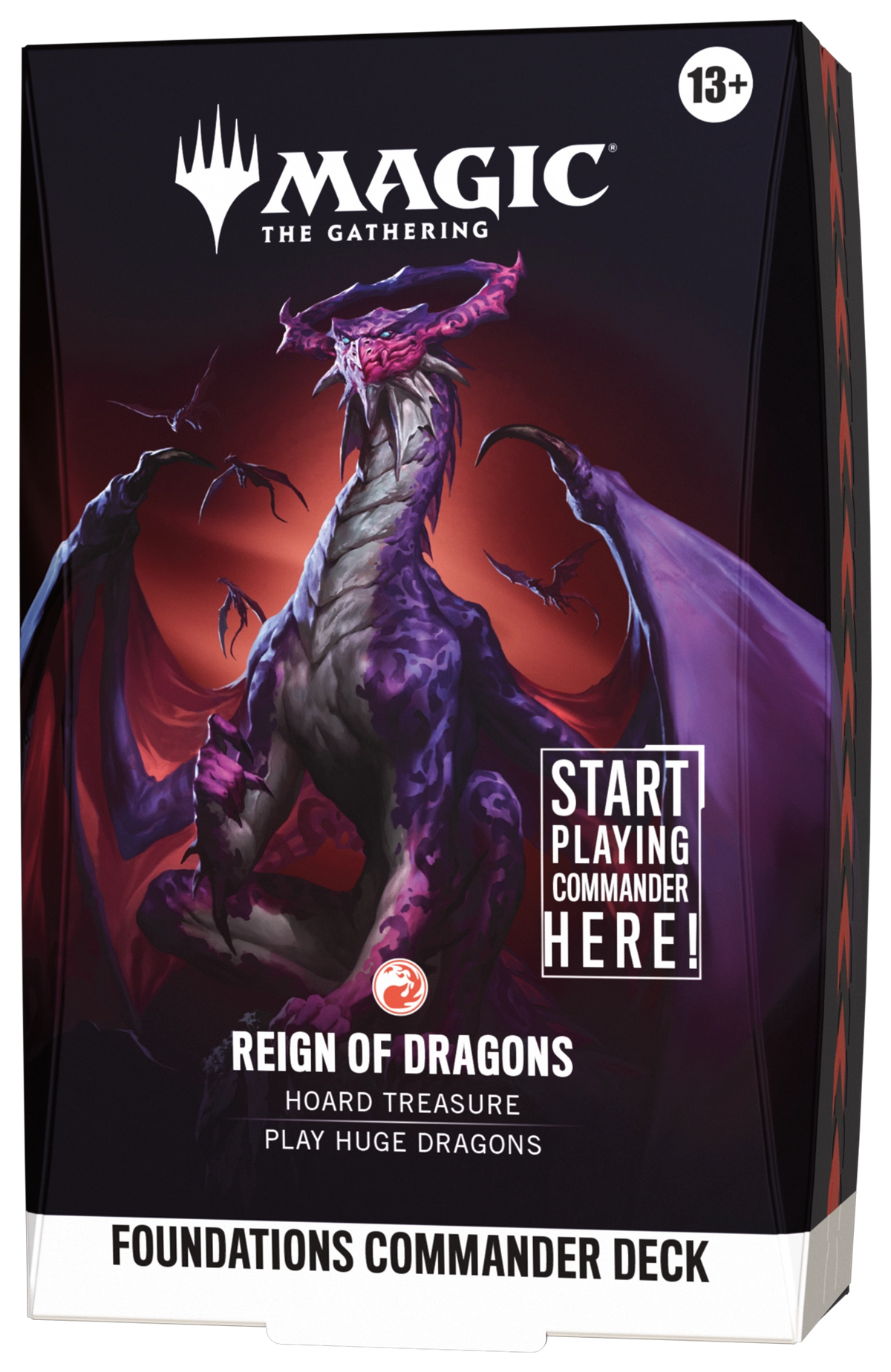 Magic: The Gathering Foundations Commander deck - Reign of Dragons