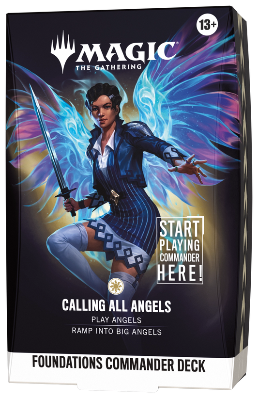 Magic: The Gathering Foundations Commander deck - Calling All Angels