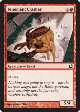 Tenement Crasher (Return to Ravnica) Light Play