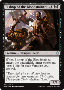 Bishop of the Bloodstained (Ixalan) Light Play