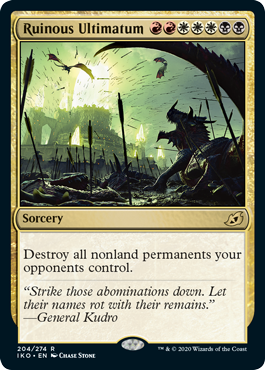 Ruinous Ultimatum (Ikoria: Lair of Behemoths) Near Mint