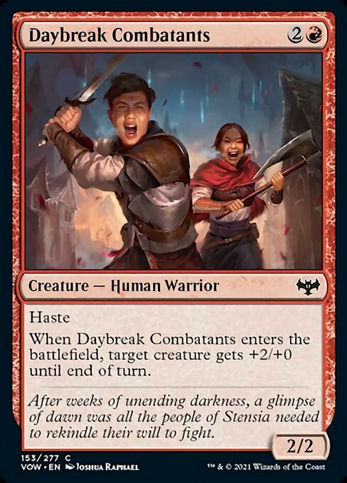 Daybreak Combatants (Innistrad: Crimson Vow) Light Play