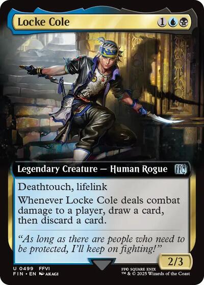 Locke Cole (Extended Art) (Universes Beyond: FINAL FANTASY) Light Play