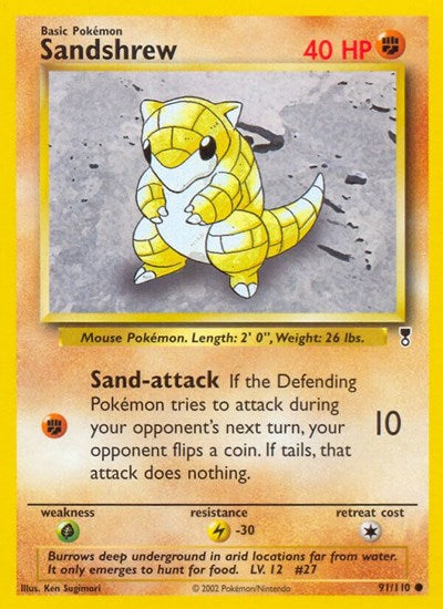 Sandshrew (Legendary Collection) Damaged / Poor