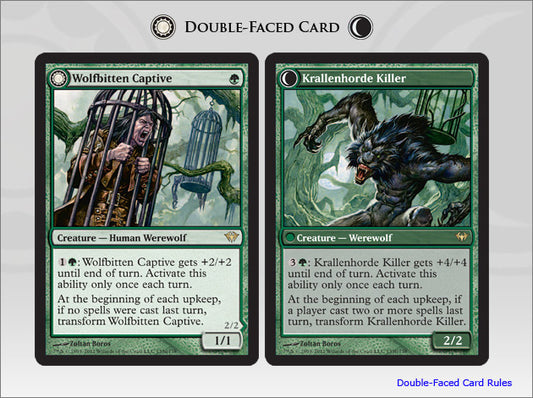 Wolfbitten Captive (Krallenhorde Killer) (Dark Ascension) Light Play