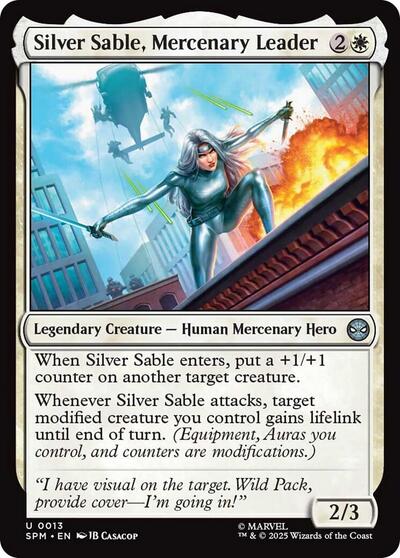 Silver Sable, Mercenary Leader (Marvel's Spider-Man) Light Play