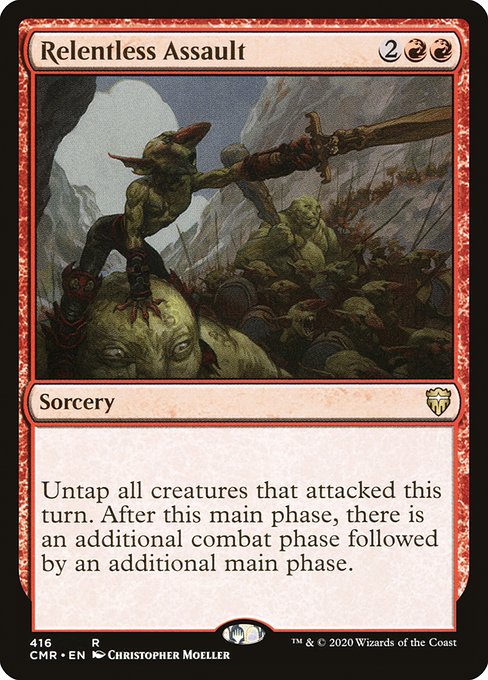 Relentless Assault (Commander Legends) Near Mint